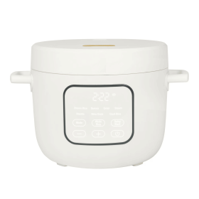 14-Cup Electric Rice and Grain Cooker, Ceramic Nonstick Coating, White Icing by Drew Barrymore