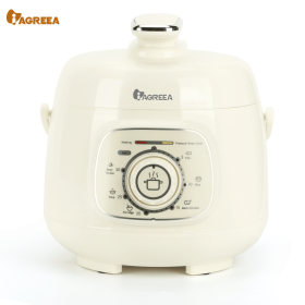 IAGREEA 1.8L Pressure Cooker, 3 Person Multi-Functional Mini Pressure Cooking, Non-Stick Electric Pressure Cooker White