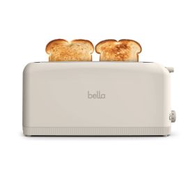 2-Slice Slim Toaster, Oatmilk (Color: Oatmilk)